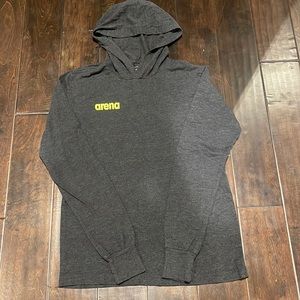 Arena light hooded sweater